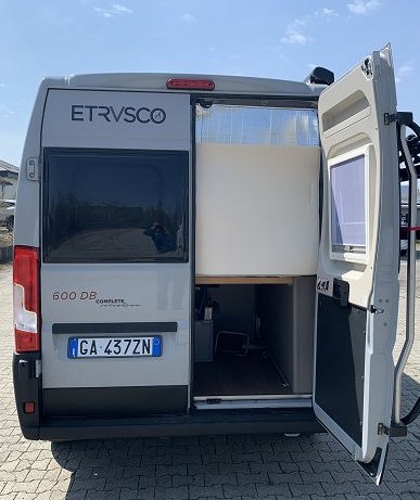 Thermoisolierung klappbar für Hecktüren Camper Van