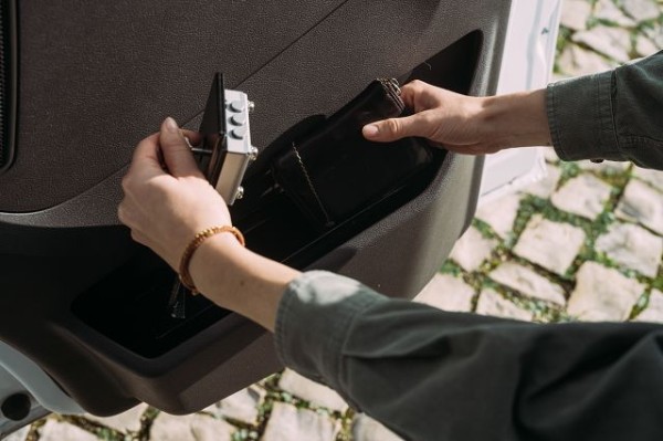 Coffre-fort porte du passager Ford