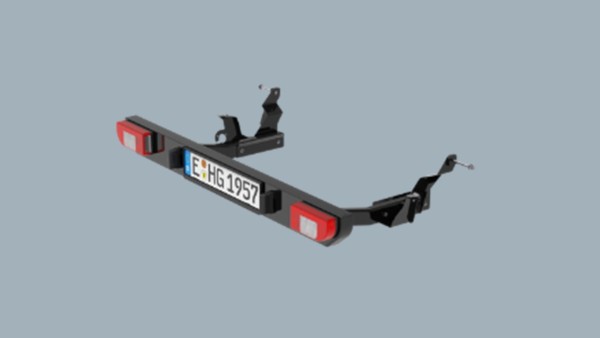 Backrack+ Number and Light Bar
