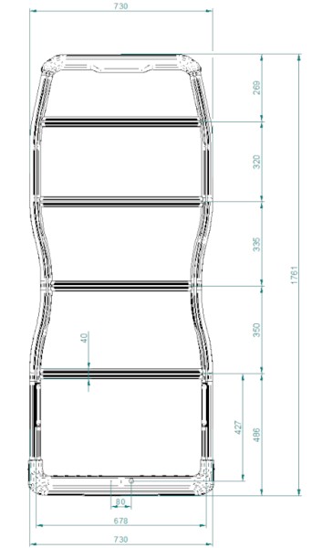 Backrack+ Number and Light Bar