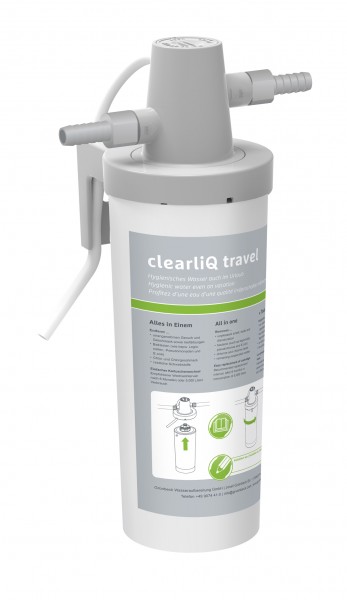 Action: Water filter clearliQ travel powered by Grünbeck -10%