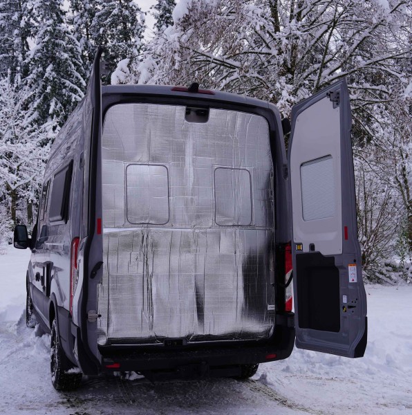 Action: Isolation thermique rabattable pour les portes arrières Camper Van FORD -10%