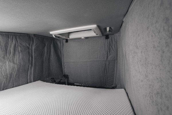Nachrüstset Schlafdachisolierung 4-teilig für Camper Van Schlafdach Fiat mit 180° Öffnung